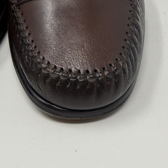 Mezlan Orense 309M Dress Shoes Mens 10 M Brown Deerskin Leather Slip On Loafers main image 4